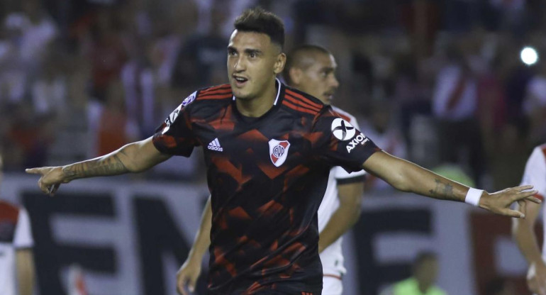 Matías Suárez, jugador de River, fútbol, Agencia NA