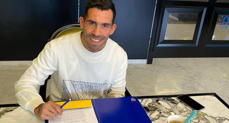 Carlos Tévez contrato Boca