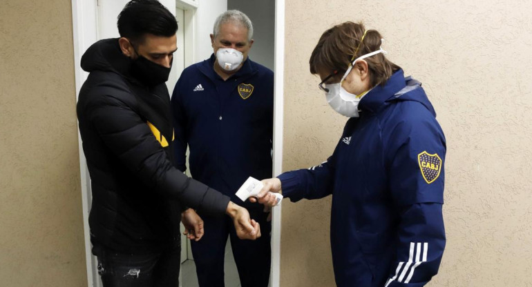 Testeos en Boca ante vuelta de entrenamientos, coronavirus en Argentina, NA