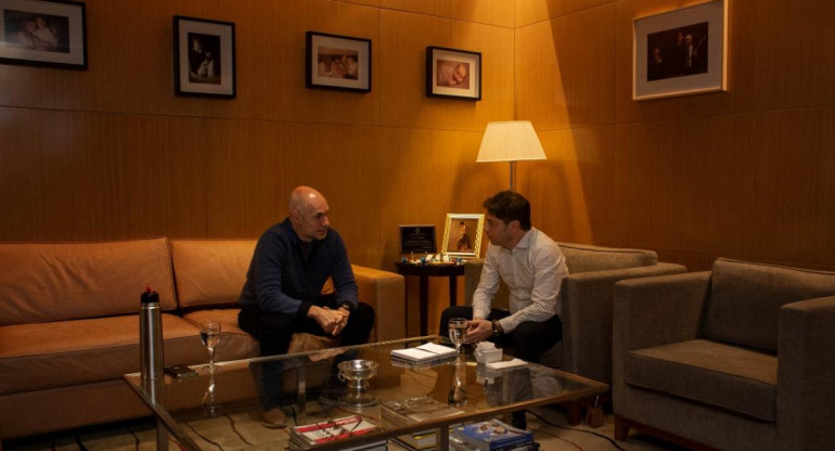 Axel Kicillof y Rodríguez Larreta, coronavirus en Argentina, foto prensa