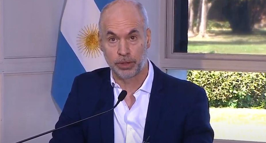 Horacio Rodríguez Larreta, anuncio de cuarentena en Quinta de Olivos, YouTube	