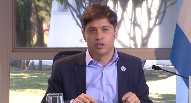 Axel Kicillof, anuncio de cuarentena en Quinta de Olivos, NA	