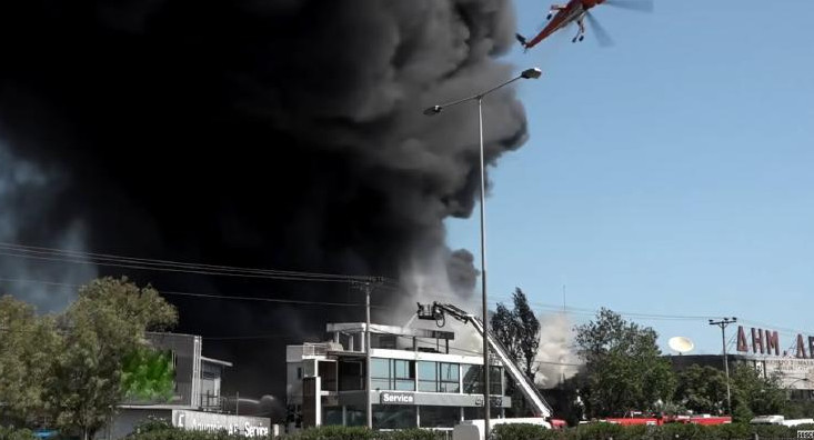 Incendio en Grecia, RT