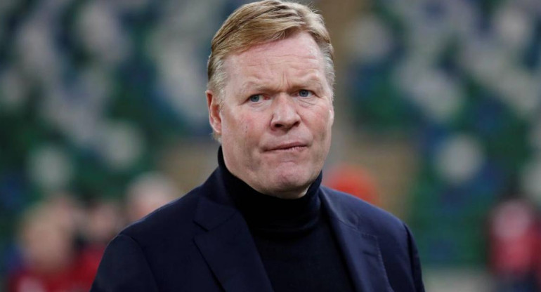 Koeman, director técnico holandés, REUTERS