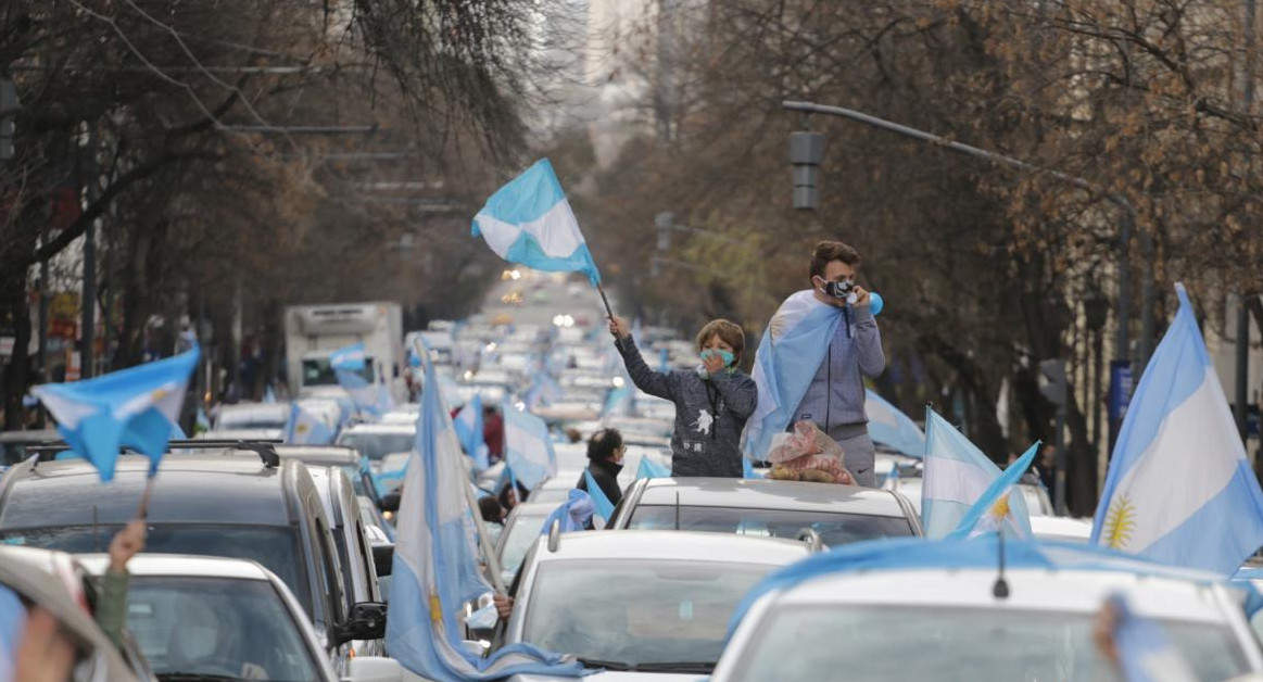 Marcha de la oposición, Agencia NA