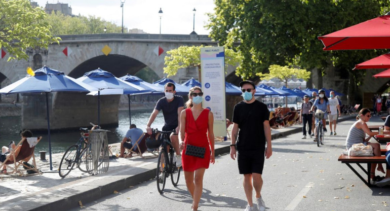 Coroanvirus en Francia, París, REUTERS