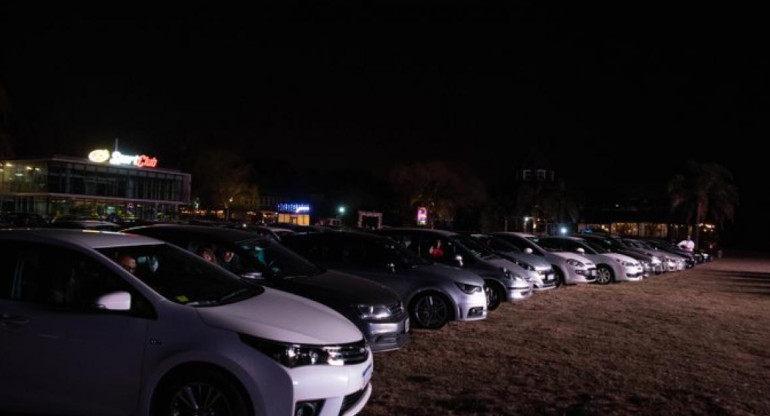 Espectáculos desde autos, Ciudad de Buenos Aires