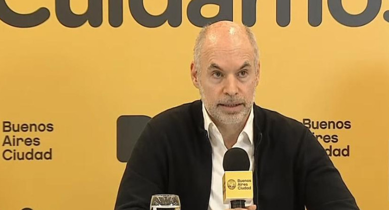 Horacio Rodríguez Larreta, cuarentena en la Ciudad, conferencia de prensa, captura YouTube