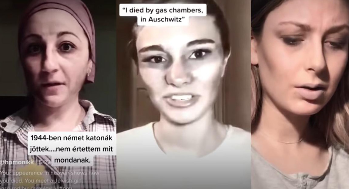 Se hacen pasar por víctimas del Holocausto en Tik Tok