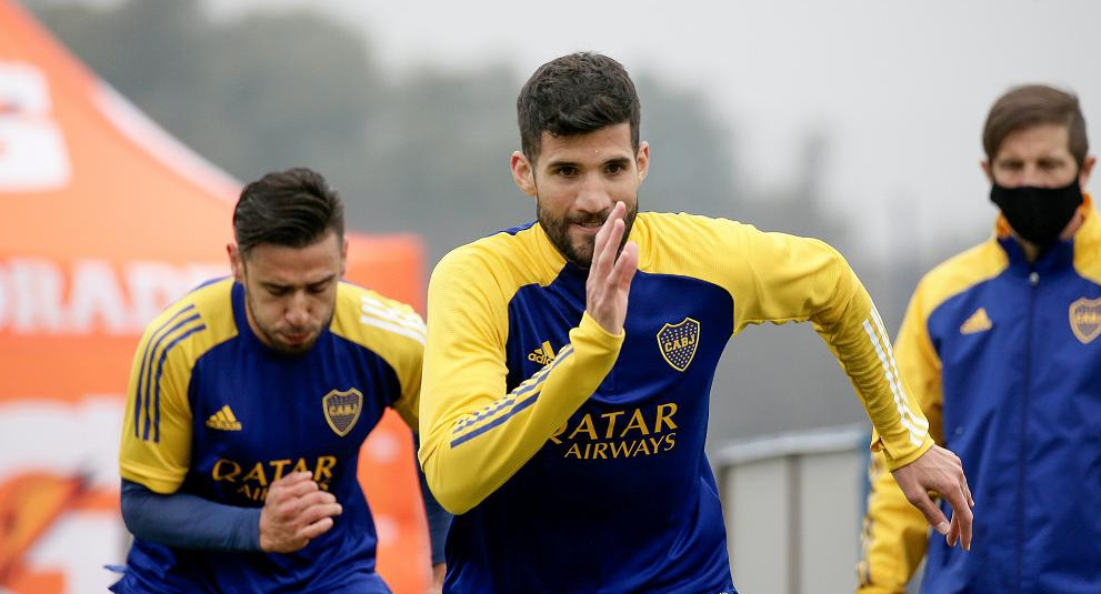 Boca Juniors, entrenamiento, NA