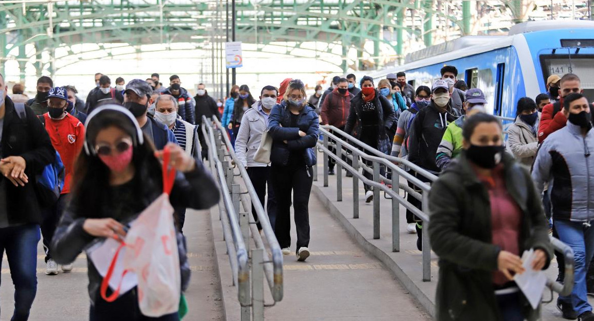 Transporte público, coronavirus en Argentina, NA