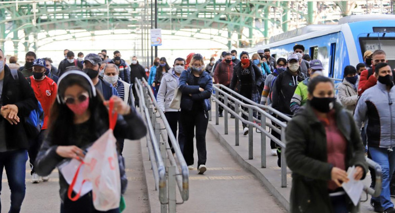 Transporte público, coronavirus en Argentina, NA