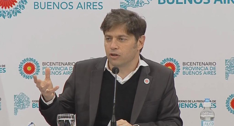 Axel Kicillof, gobernador de Provincia, anuncios