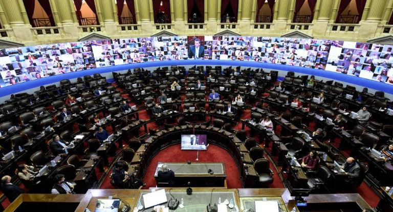 Sesiones remotas en Diputados, Presidencia