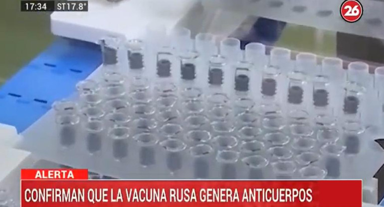 Vacuna Sputnik V contra coronavirus, CANAL 26