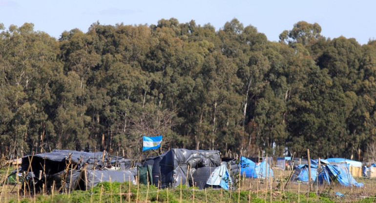 Toma de tierras, Guernica, Agencia NA