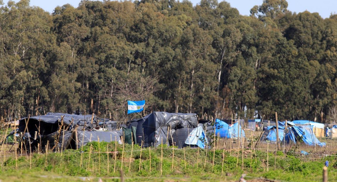 Toma de tierras, Guernica, Agencia NA