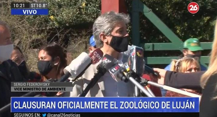 Clausura del Zoológico de Luján