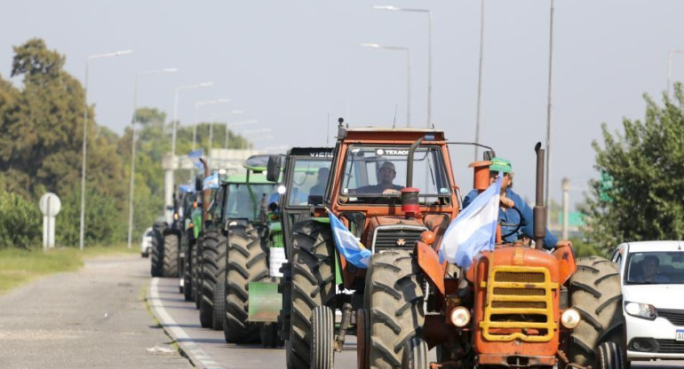 Tractor, campo