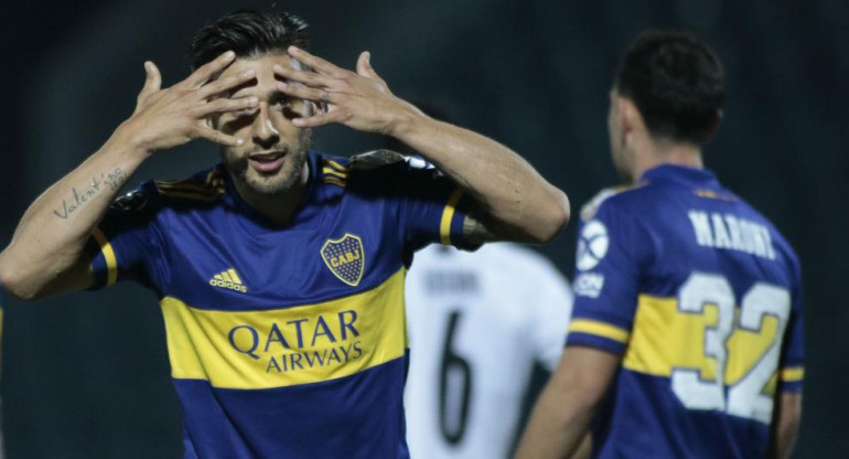 Copa Libertadores, festejo de Boca ante Libertad, Salvio, NA