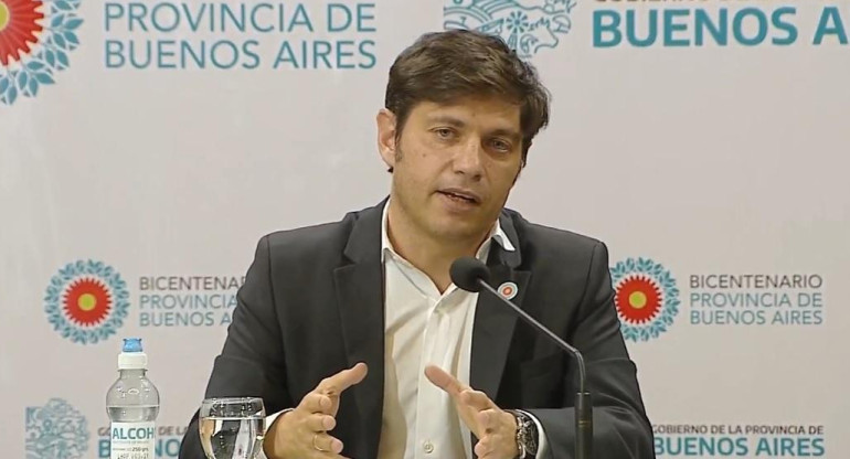 Axel Kicillof anuncia la nueva etapa de la cuarentena