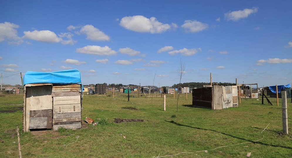 Toma de tierras en Guernica. NA