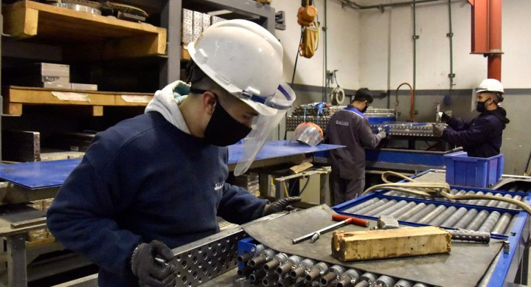 Actividad industrial, industria en Argentina, NA