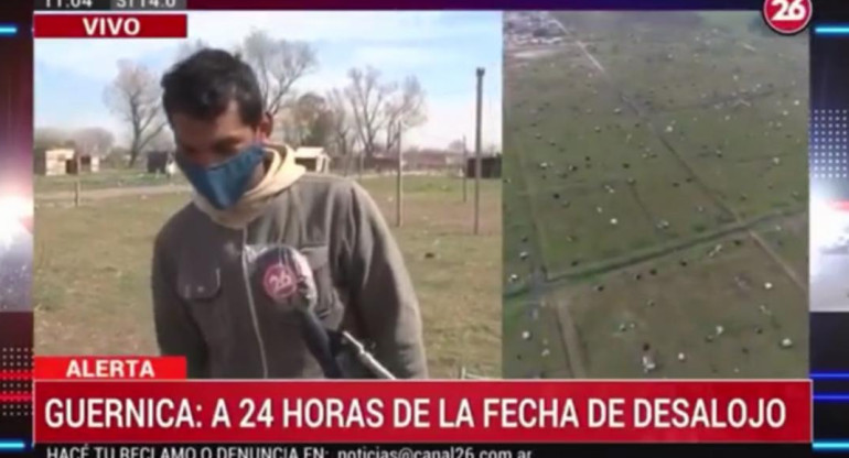 Toma de Tierras en Guernica