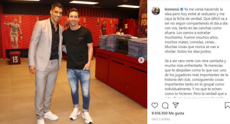 Lionel Messi, Luís Suárez, Barcelona, Fútbol internacional, NA