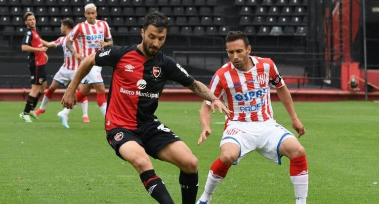 Amistoso entre Newells y Unión, Scocco, Foto TyC Sports