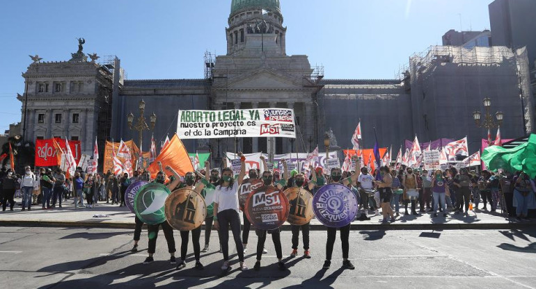 Marcha al Congreso a favor del Aborto, NA