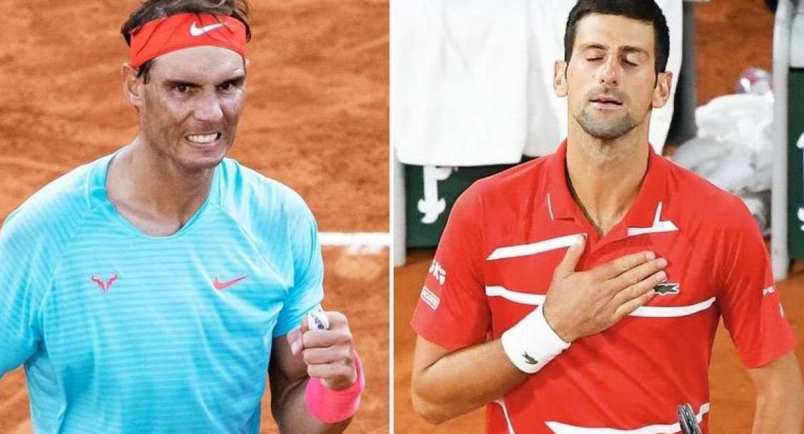 Rafael Nadal y Novak Djokovic