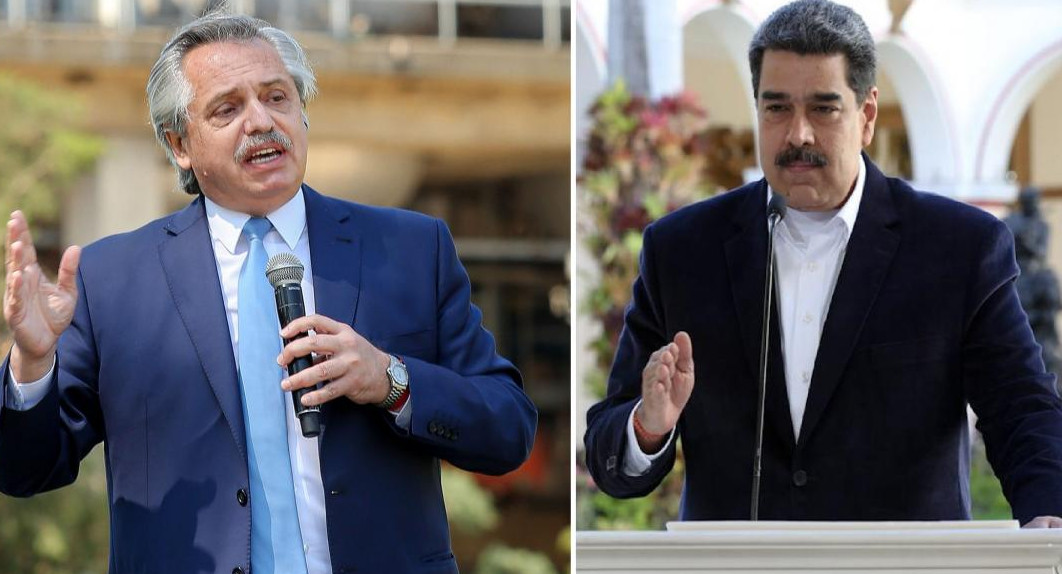 Alberto Fernández y Nicolás Maduro, Argentina y Venezuela, NA