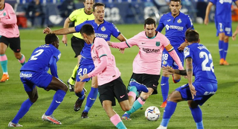 Lionel Messi, Barcelona vs. Getafe, Reuters