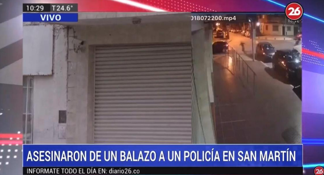 Policía asesinado en San Martín