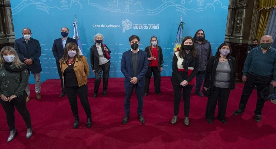 Kicillof presentó la primera escuela sindical de género en el país, NA