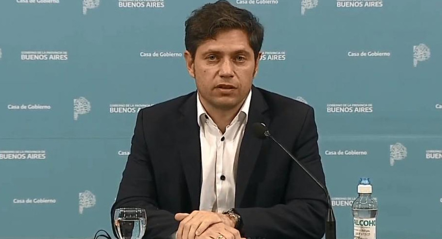 Kicillof anunció nuevas aperturas en La Provincia, YouTube