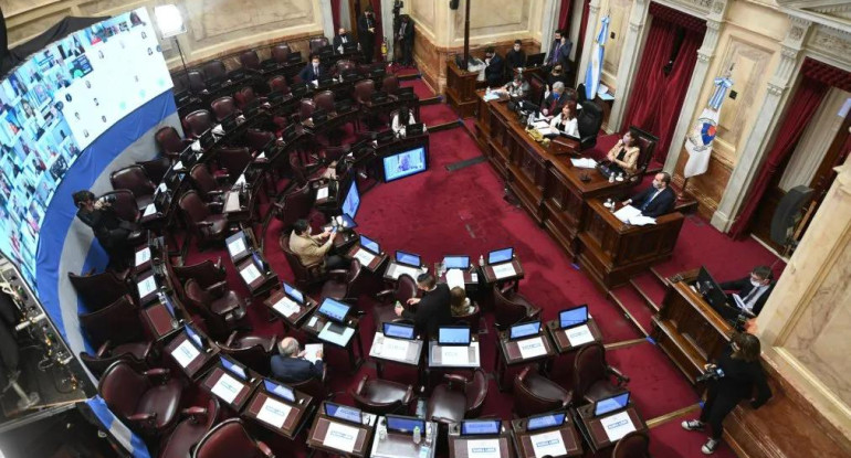 Senado, sesión