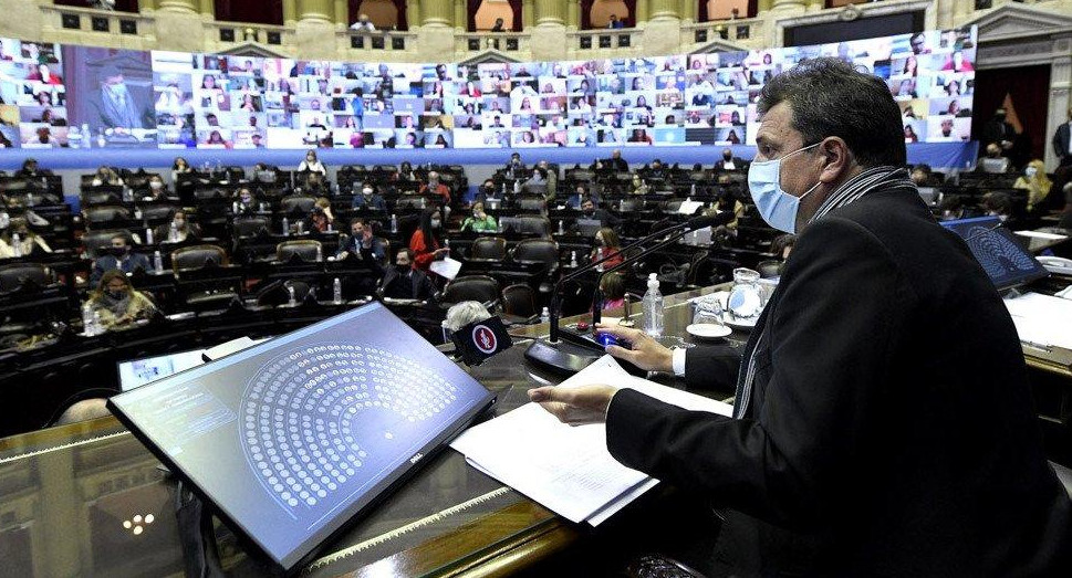 Sergio Massa en Diputados