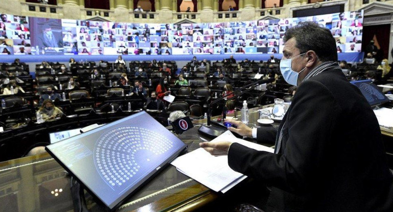 Sergio Massa en Diputados