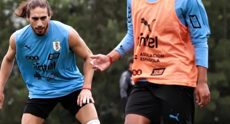 Selección Uruguay, fútbol, entrenamiento, Prensa @uruguay