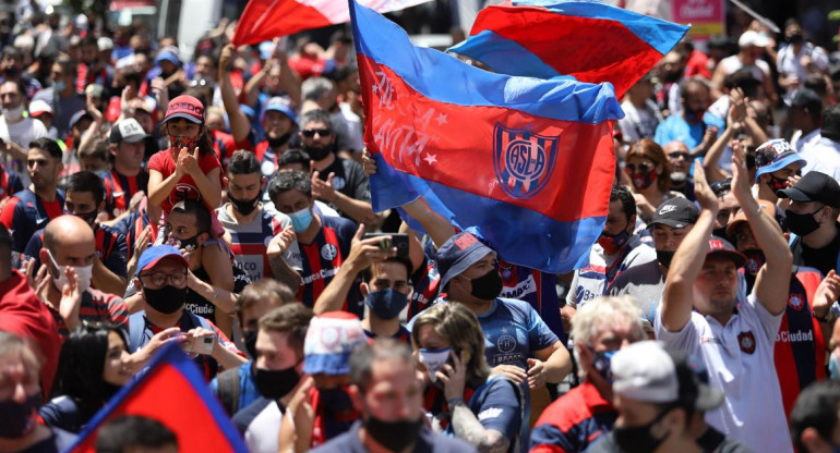 Hinchas de San Lorenzo, NA.