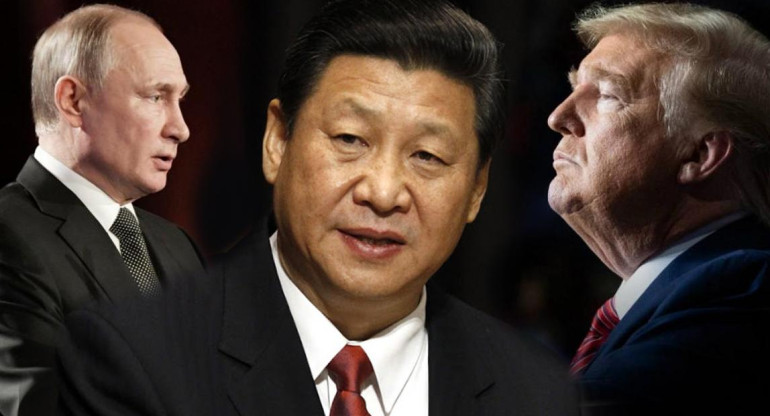 Vladimir Putin, Xi Jinping, Donald Trump, Rusia, China, Estados Unidos, Fotos Reuters