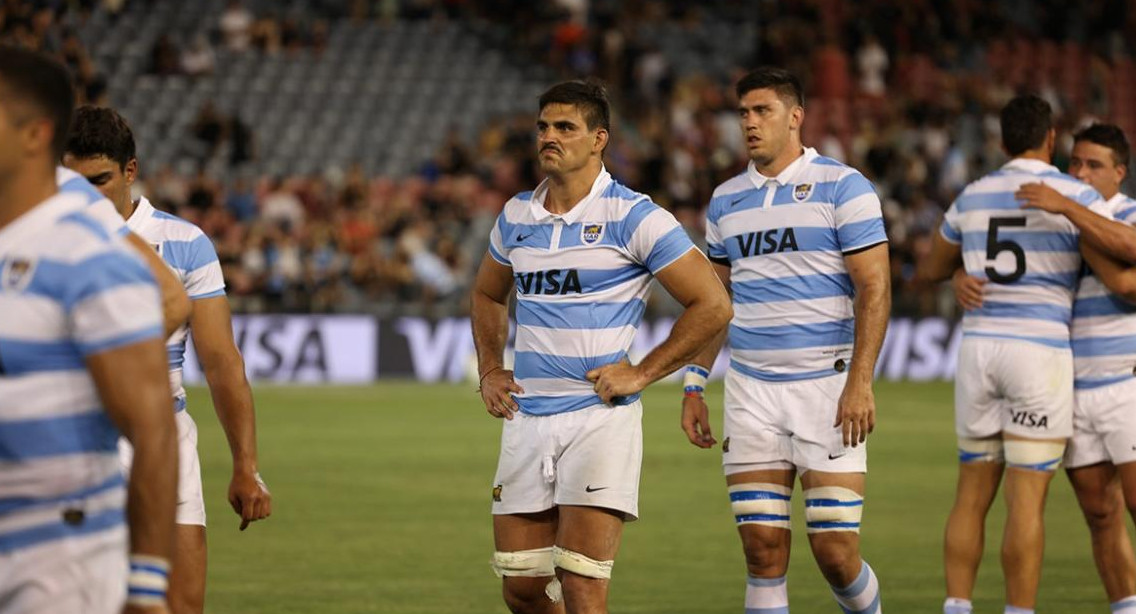 Los Pumas, selección argentina de Rugby, rugbiers, Foto NA