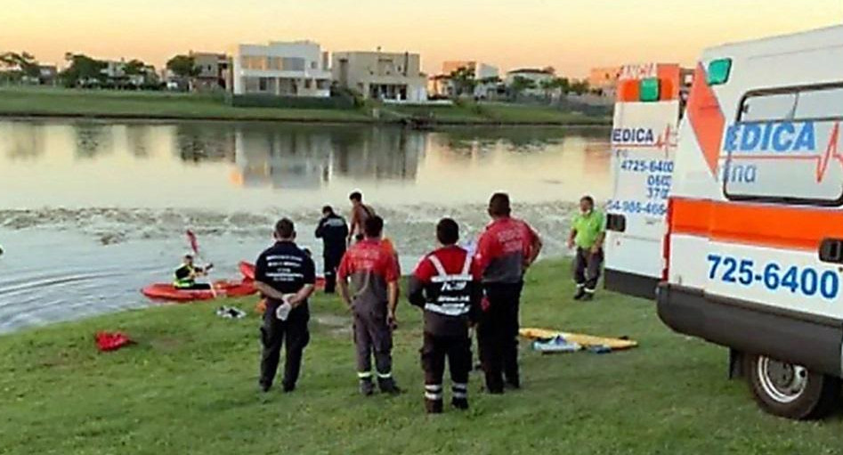 Guido Orlando desaparecido en el country de Escobar mientras andaba en Kayak	