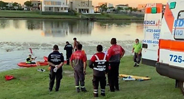 Guido Orlando desaparecido en el country de Escobar mientras andaba en Kayak	