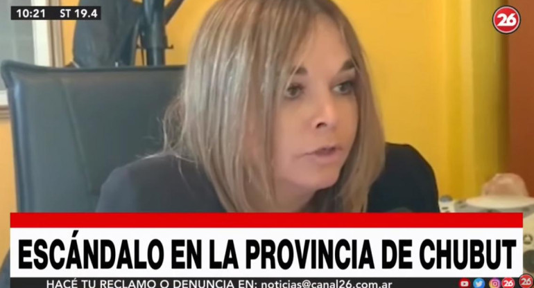 Escándalo en Chubut, La Legislatura de Chubut, Leyla Lloyd Jones