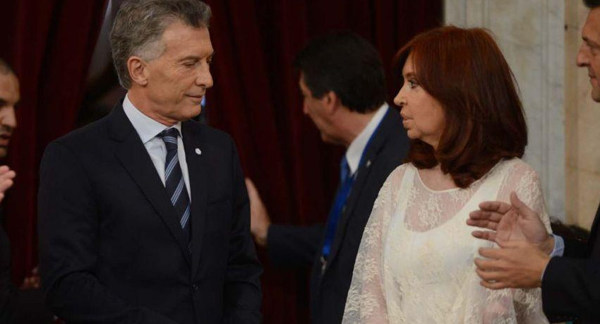 Mauricio Macri y Cristina Fernández de Kirchner