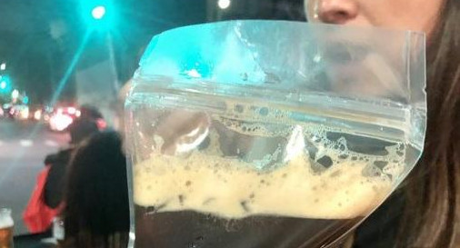 Fernet en bolsa de plático