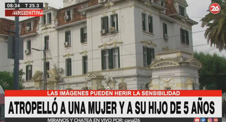 Flores, murió nene de 5 años tras ser atropellado por conductor que se dio a la fuga, CANAL 26